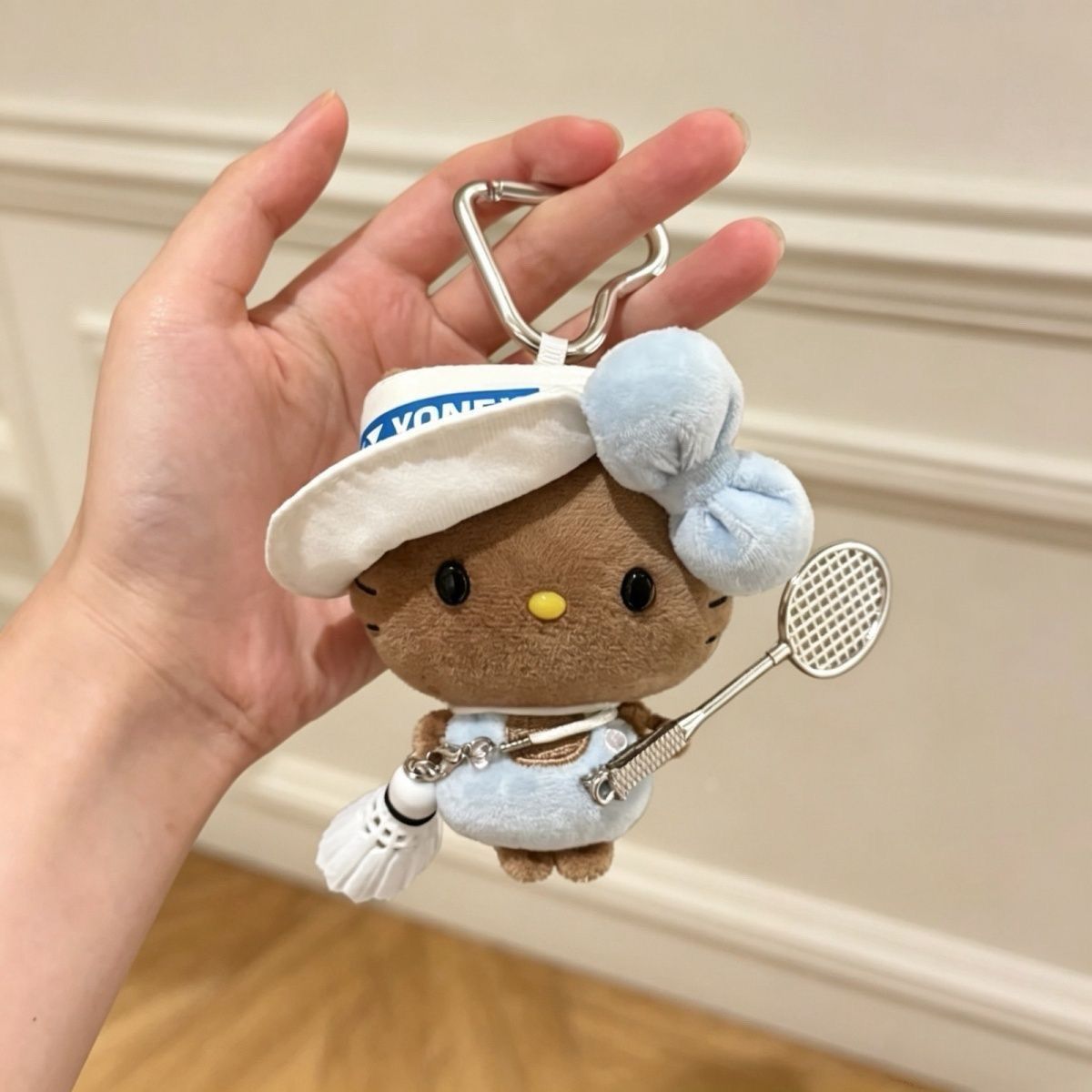 Badminton Tv - Llavero de peluche de Hello Kitty