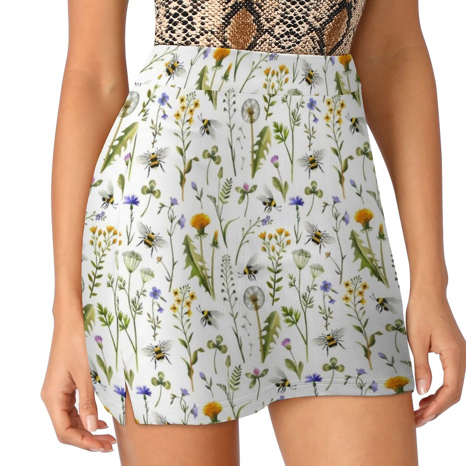 Badminton Minion - Falda de mujer con abejas y