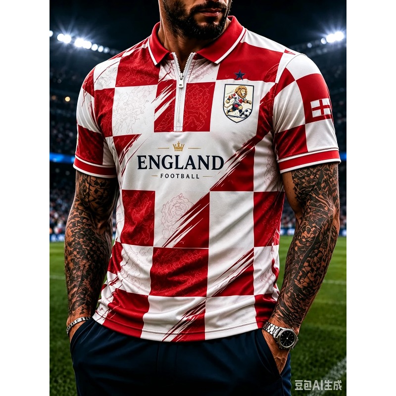 Camiseta Polo de Fútbol de Ing - Badminton England reseña y precio