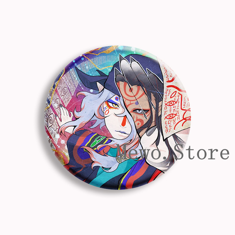 Mononoke Anime botón suave Pin - Badminton Meme reseña y precio