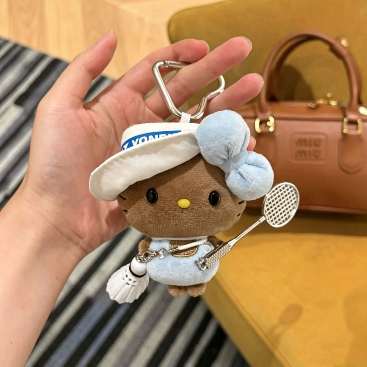 Llavero de peluche de Hello Ki - Badminton Tv reseña y precio