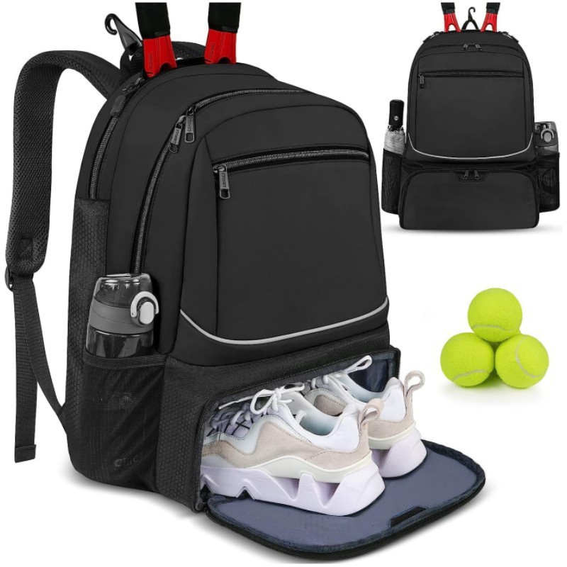 Mochila de tenis de gran capac - Badminton Rules reseña y precio