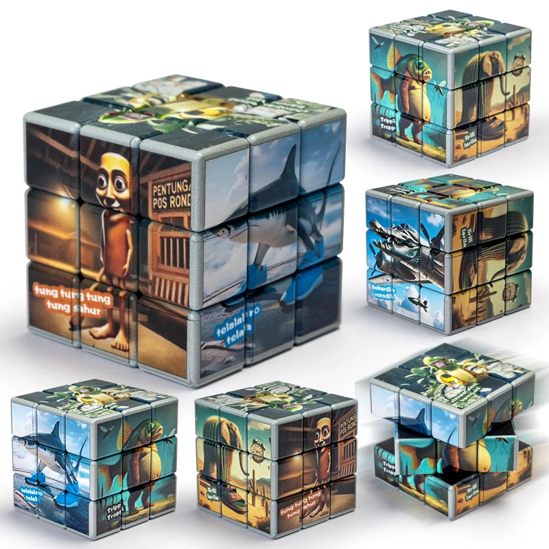 Cubo Mágico Italiano Brainrot, - Badminton Meme reseña y precio