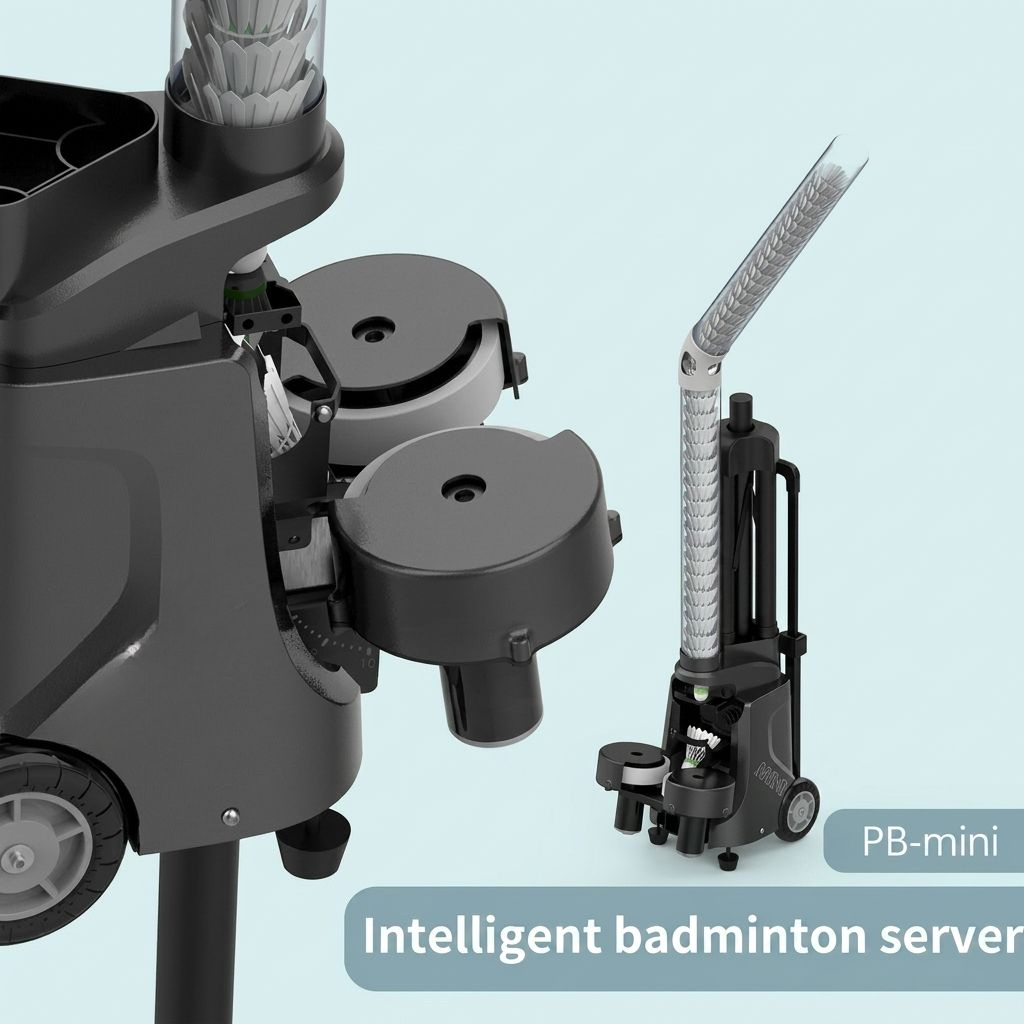 Lanzador Automático de Volante - Feeder Machine Badminton reseña y precio
