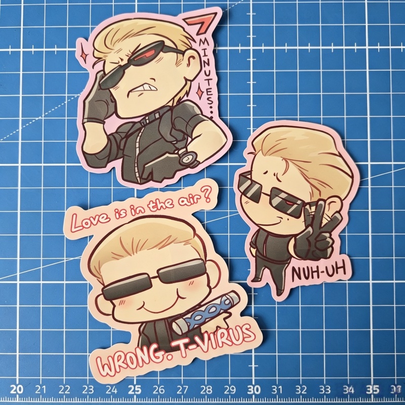 Pegatinas de Meme Chibi de Wes - Badminton Meme reseña y precio